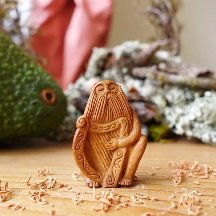Most People Throw Away Avocado Pits, But This Artist Carves Them Into Magical Forest Creatures