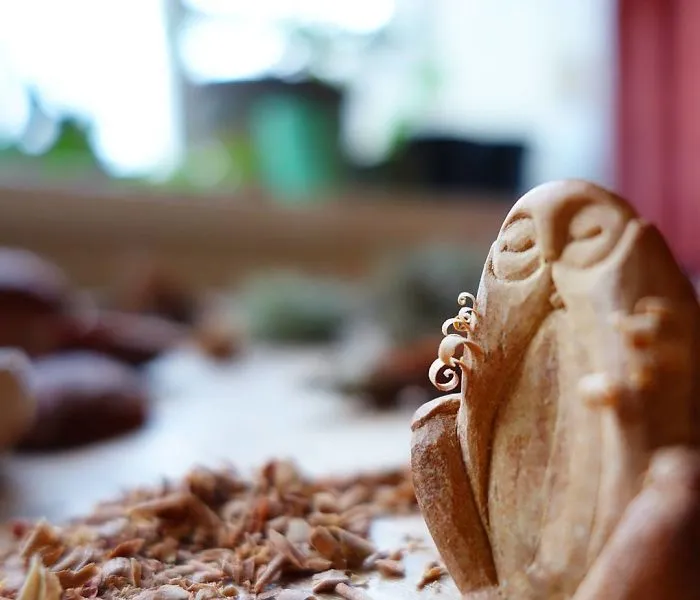 Casi todo el mundo tira el hueso de los aguacates, esta artista los talla en forma de criaturas mágicas