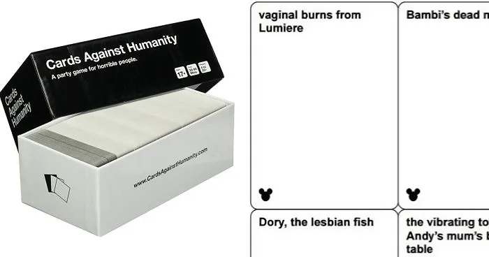 Disney Cards Against Humanity May Be Coming Out Soon, And Here's How 18 First Cards Look