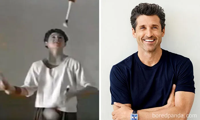 Patrick Dempsey era malabarista
