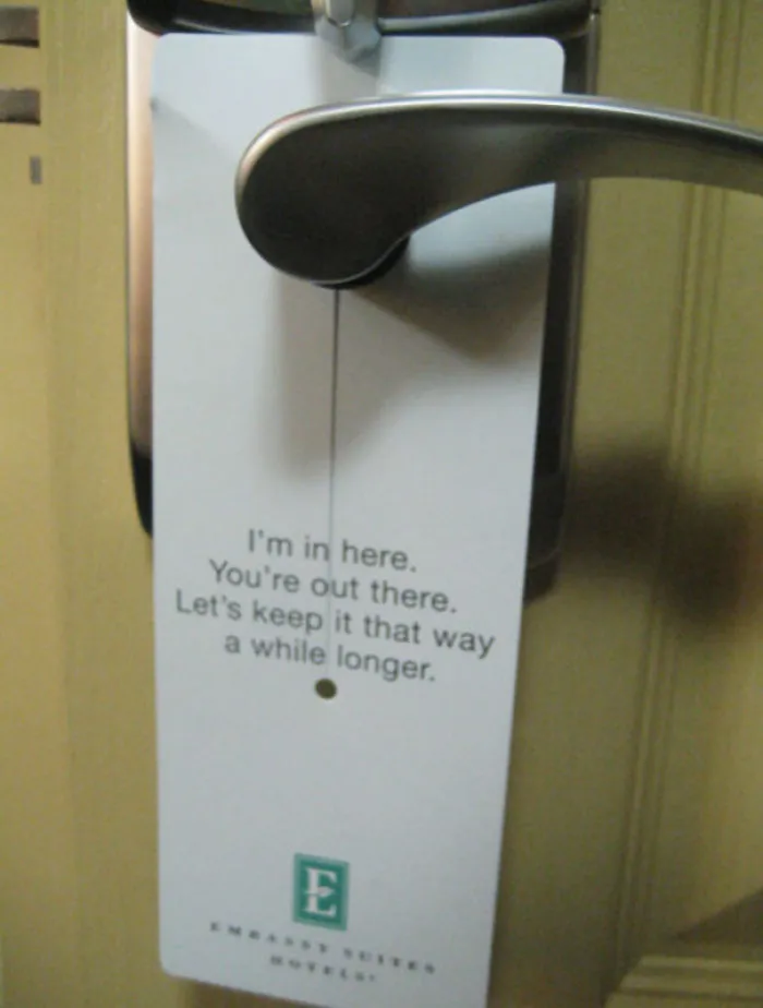 This Hotel Continues To Amuse Me