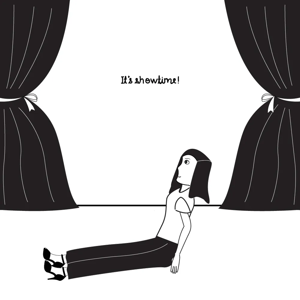 Drawing My Daily And Never Ending Anxieties In Black & White