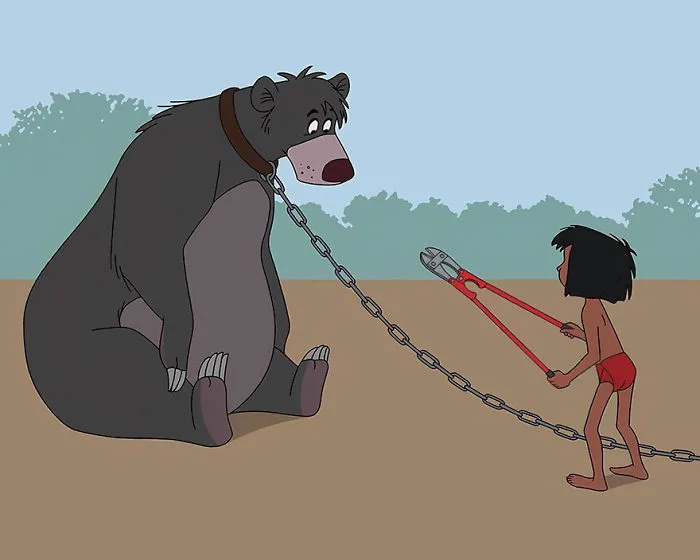 Illustrator Accurately Reimagines What Disney Movies Would Look Like If They Were Made In 2017