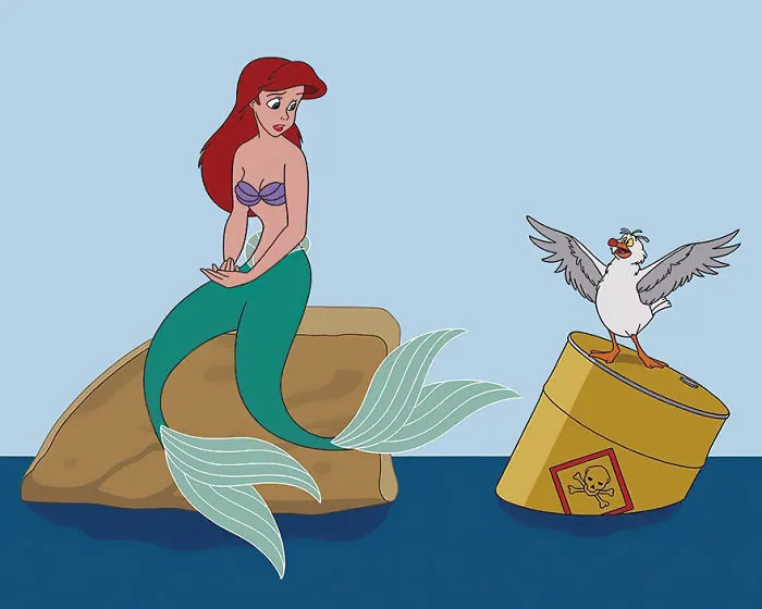 Illustrator Accurately Reimagines What Disney Movies Would Look Like If They Were Made In 2017