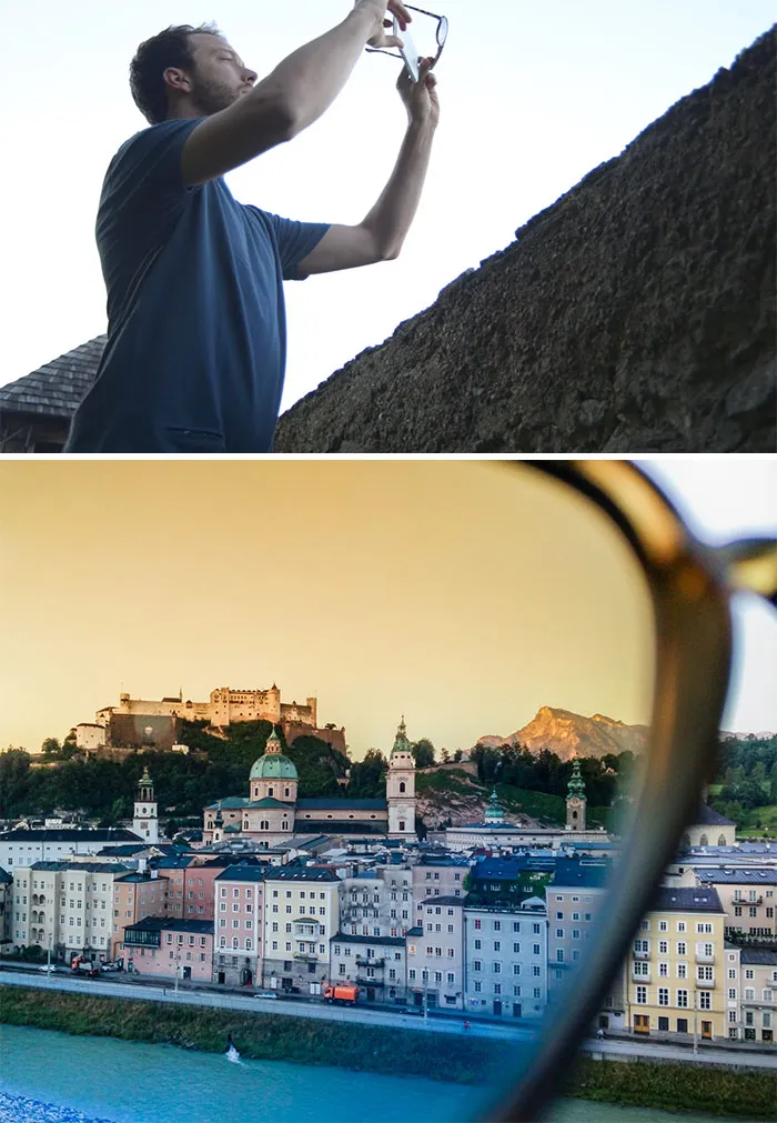 Use Your Sunglasses As A Filter 