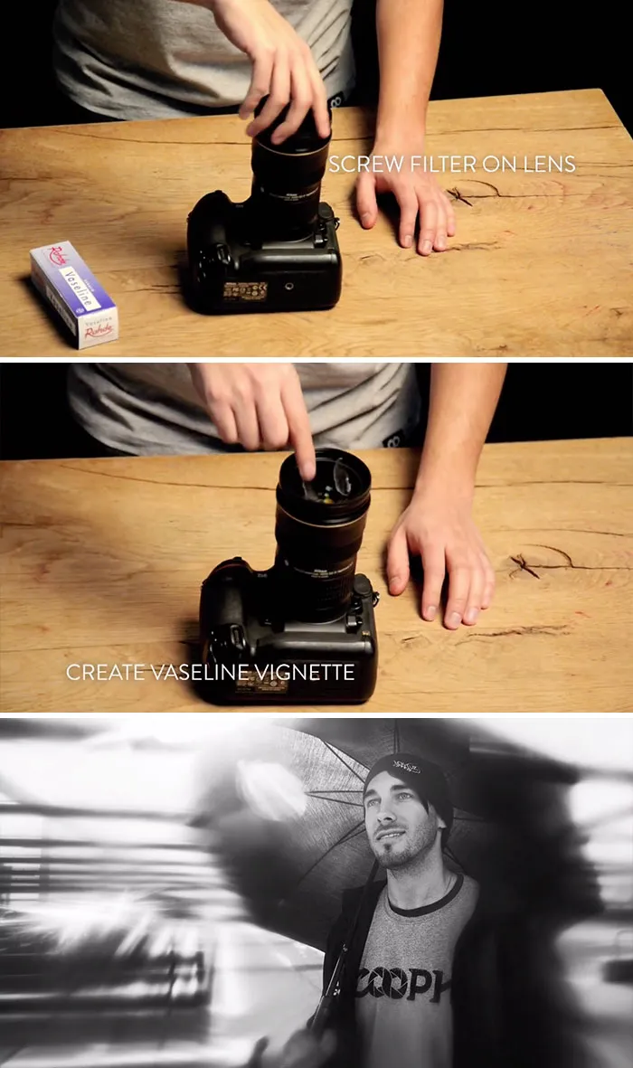 Add Vaseline To Create Vignette 