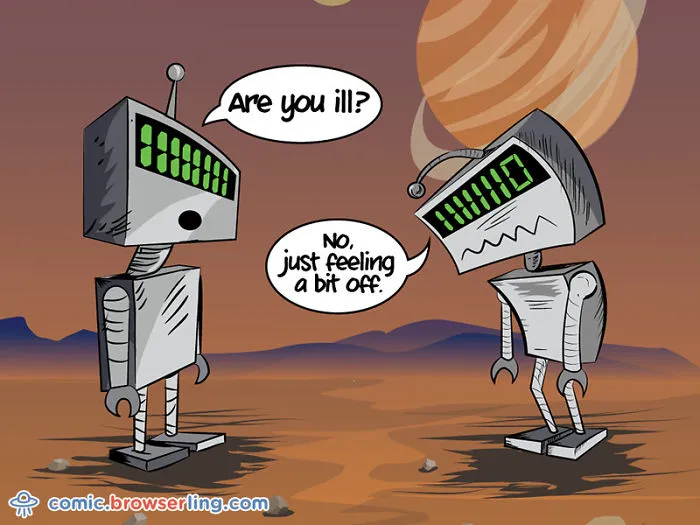 I Painted This Comic About Robots