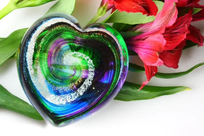 Artful Ashes... Your Loved Ones Ashes Memorialized Within Glass Art...