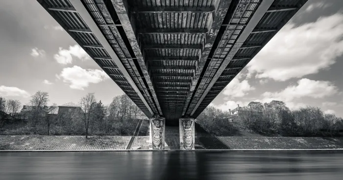 Under The Bridge: I Photographed 14 Bridges In Lithuania's Capital Vilnius From Below