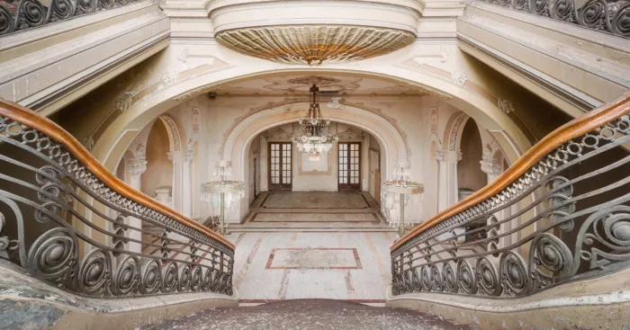 I Travel Around Europe Photographing Abandoned Staircases