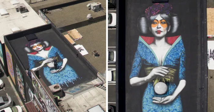 Fin Dac's New Rooftop Mural In San Francisco