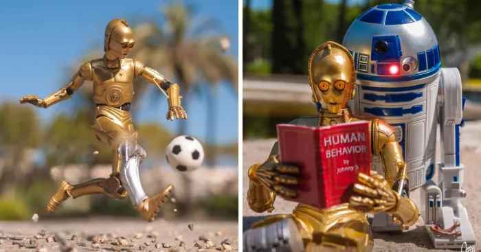 I Brought My C-3po Action Figure To Life