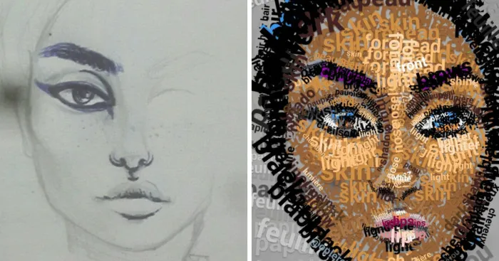 I Used Instagram Stories' Text To Create This Digital Artwork In 5 Hours
