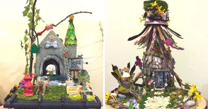I Create Detailed Fairy Houses