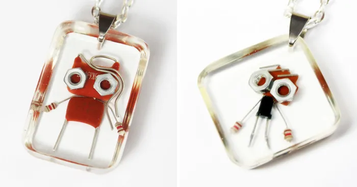 I Turned Electronic Waste Into Tiny And Biggie Robots (Part 3)