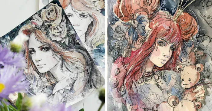 I Create My Own Fairy Tales On Paper