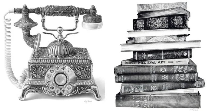I Create Photorealistic Charcoal Drawings