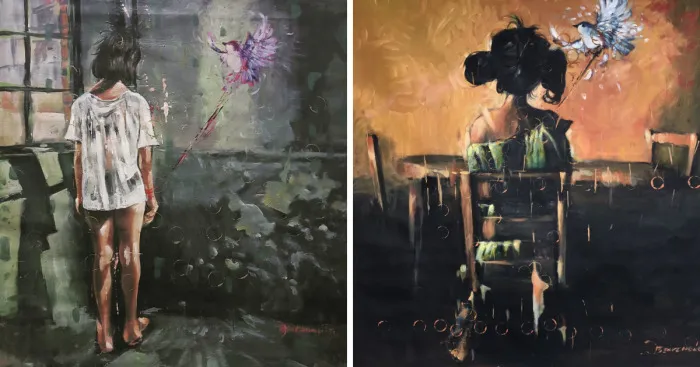 Autism Series: My Paintings With Acrylic On Canvas