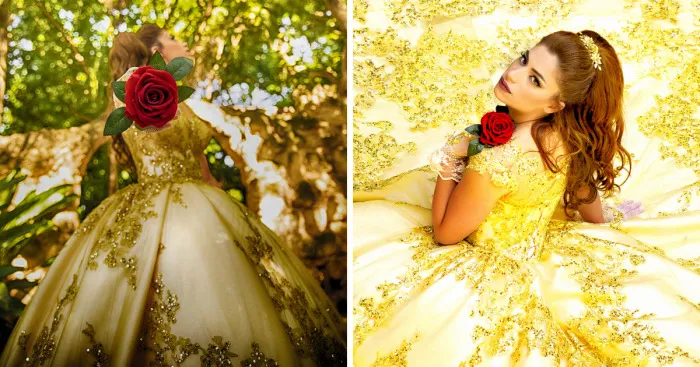 Photographer Stumbles Into Disney-Inspired Wedding Shoot