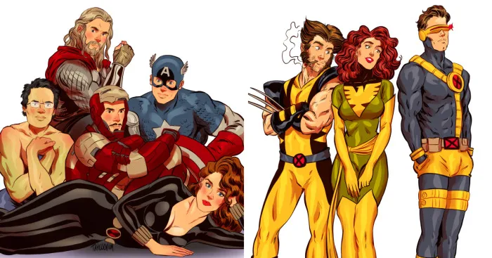 I Mashed Up 80-90s Movie Posters With Superheroes