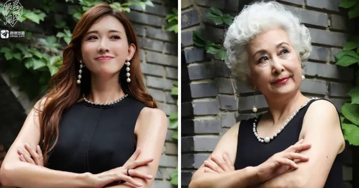 Grandmother Is 70 Years Old And Earns Her Grandchild's Gift The Popularity On The Internet