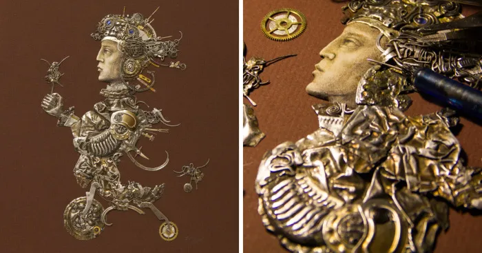 I Create Steampunk Art From Useless Objects
