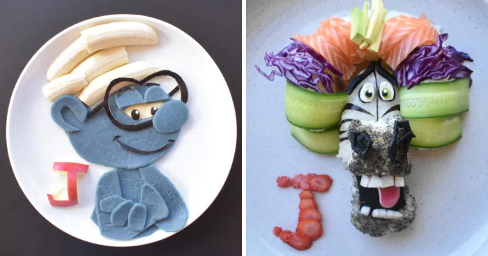 I Turn My Son’s Healthy Organic Meals Into His Favourite Cartoon Characters (Part 5)
