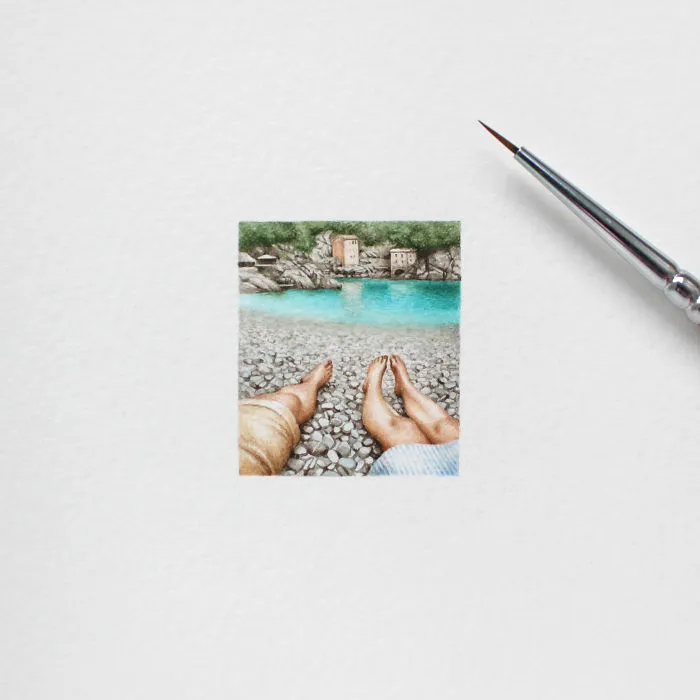 I Started Drawing Miniature Paintings Because I Did Not Have Time For Bigger Drawings And Now It's My Passion