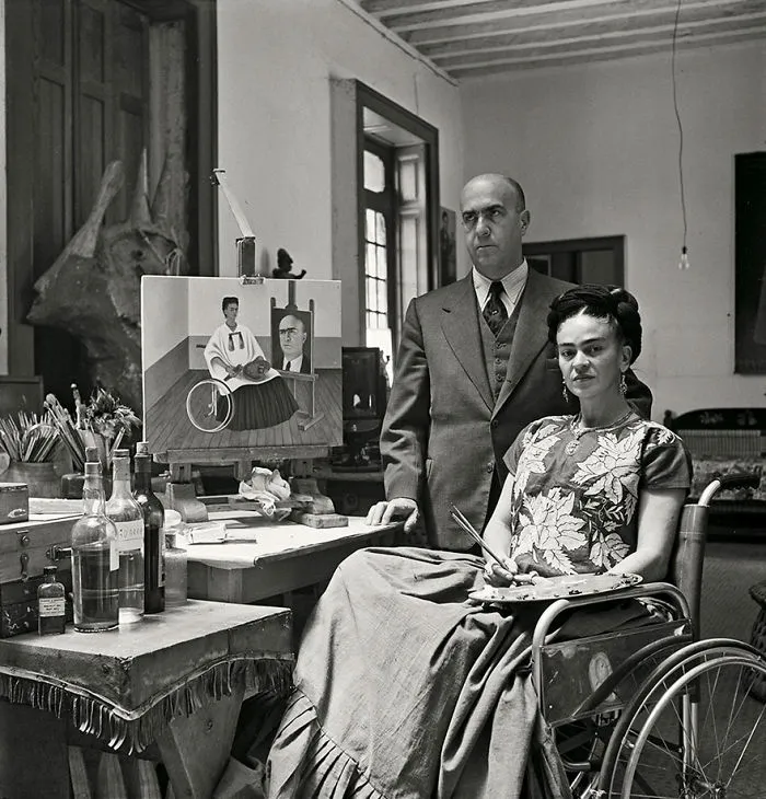 10+ Curiosas fotos de Frida Kahlo durante sus últimos años de vida