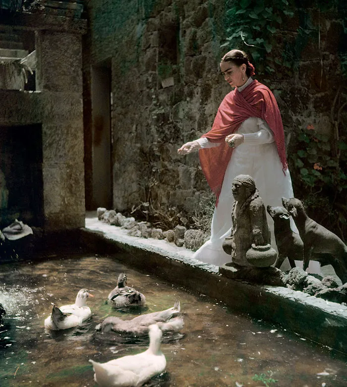 10+ Curiosas fotos de Frida Kahlo durante sus últimos años de vida