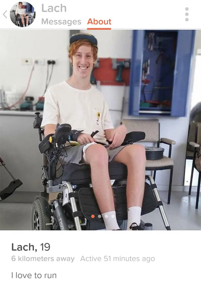 Found My Quadriplegic Friend On Tinder