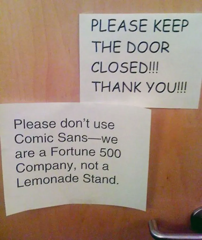 Please Keep The Door Closed