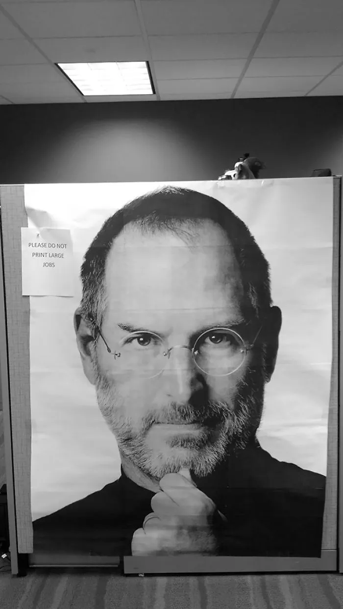 Rebellion At My Office In Response To A Request That We Not Print Large Jobs