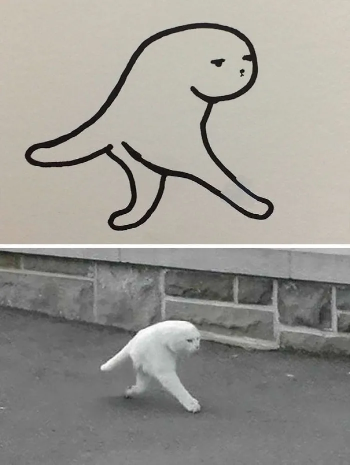When Your Teacher Keeps Saying You Can't Draw Cats, But Your Paintings Are Photorealistic