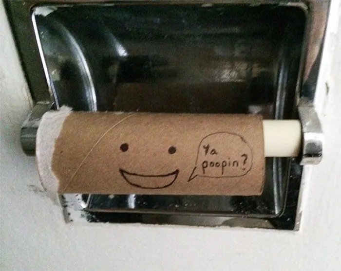 My Roommate Is 27 Years Old And This Is How I Find Out We're Out Of Toilet Paper