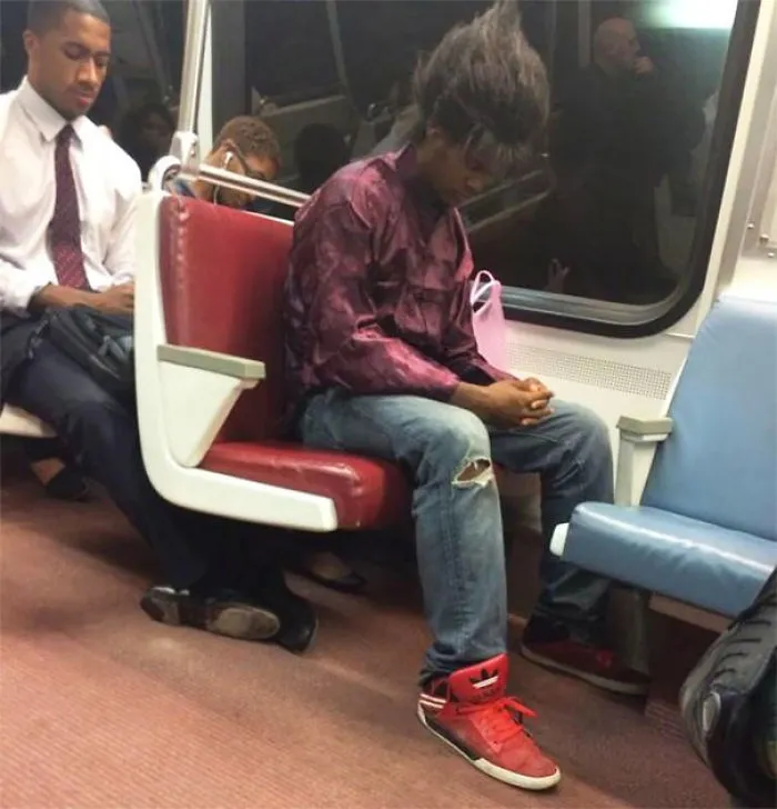 This Guy Catchin' The Train To Go Fight Majin Buu