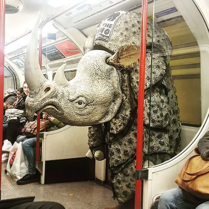 En el metro de Londres