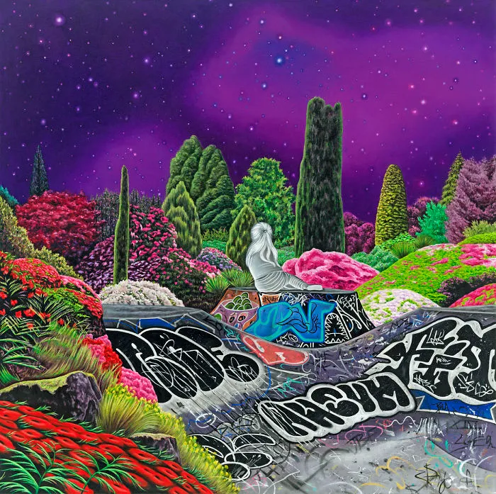 Pedestal, Oil On Canvas, 48" X 48"