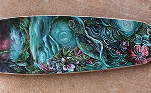 What You Can Do With A Box Of Blank Skateboards And Too Much Time