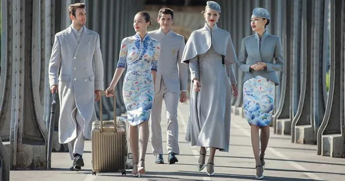 Chinese Airline's New Haute Couture Uniforms Puts Other Airlines To Shame
