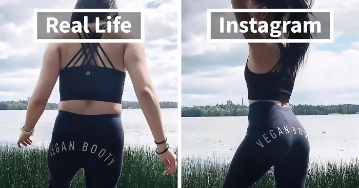 Health Blogger Reveals The Reality Behind Instagram Pics