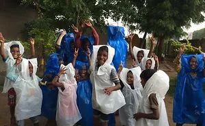 I Made A Rain Coat For Less Than 10 Cents For Poor Street Kids