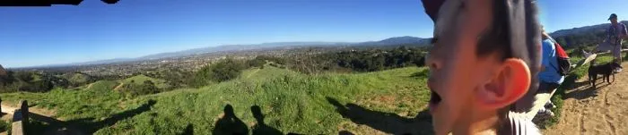 Trying To Take A Panorama, Friend Decided To Talk To Me