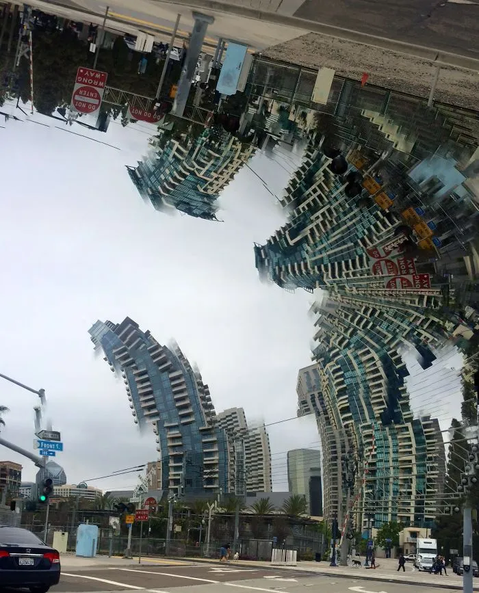 "downtown San Diego". Roguepano, En Camera Seulement.