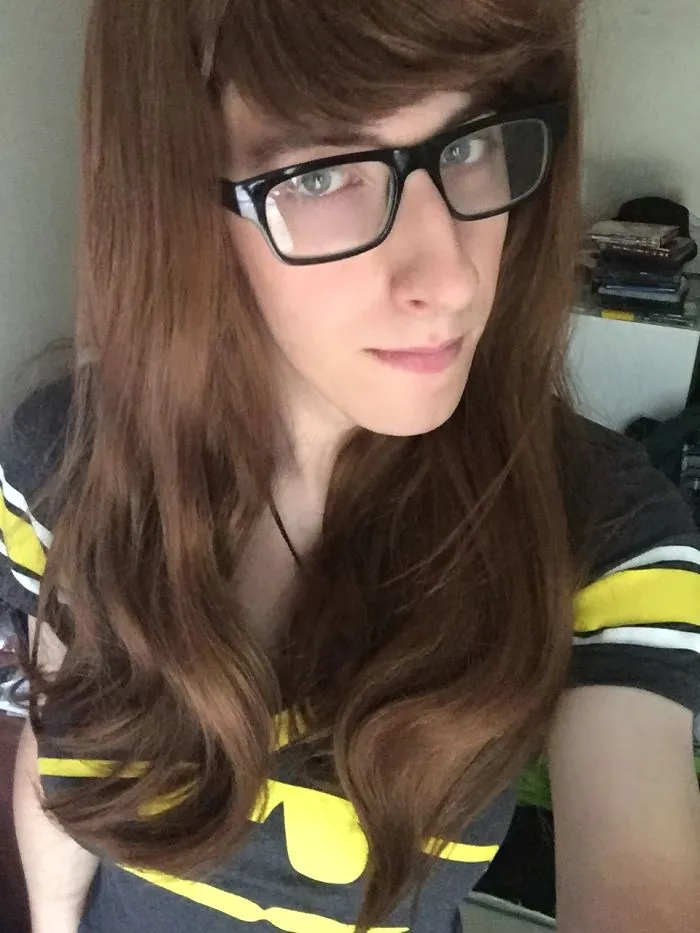 Crossdressing Selfie