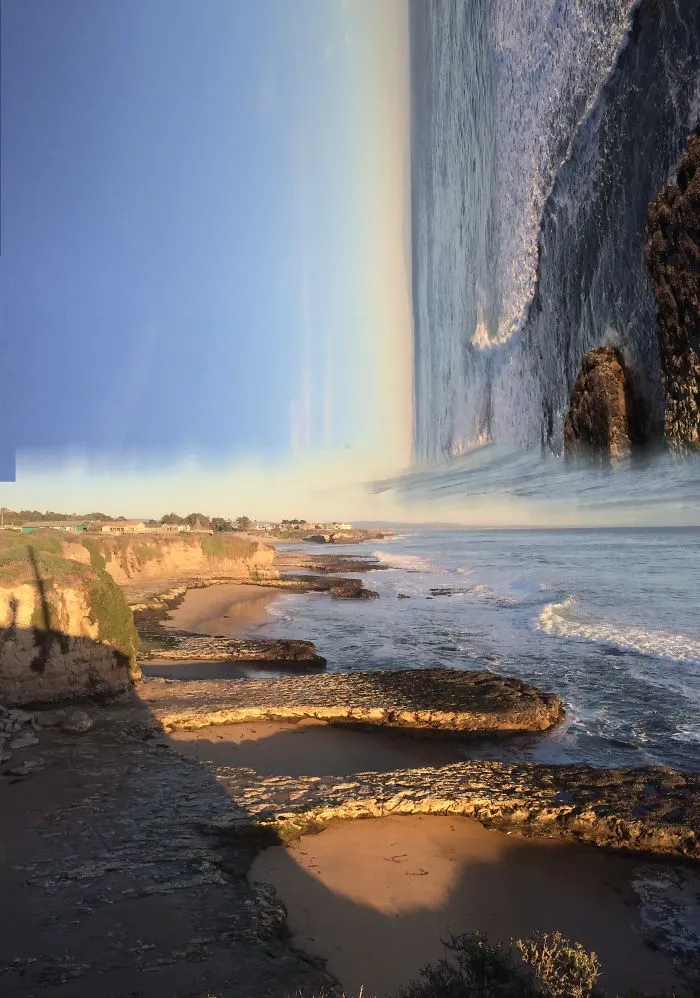 "the Cliffs Of Santa Cruz", Norcal. Roguepano.