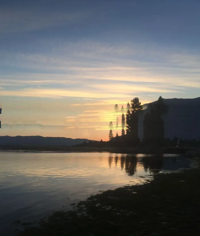 "sunrise At Lake Tahoe."  Roguepano.