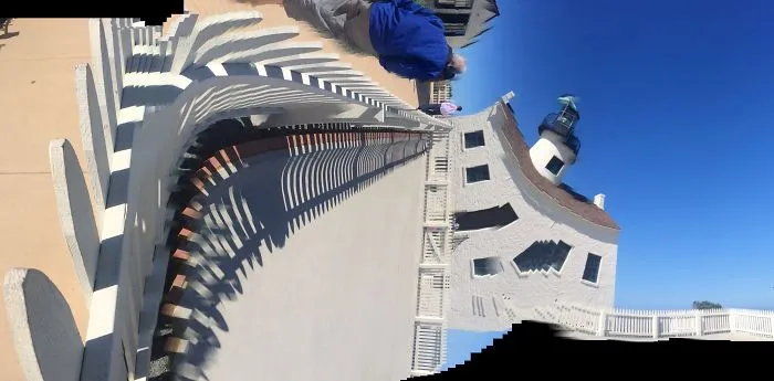 "cabrillo National Monument ", San Diego.  Roguepano Iphone Brush-strokes In The Air.