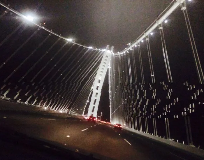 The [sf] Bay Bridge.  Roguepano.