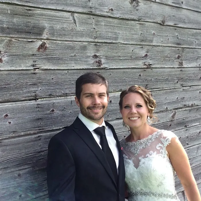 Getting Dressed Up In Wedding Day Attire To Celebrate Our Anniversary